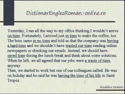 Sunt incluse expresii si fraze uzuale, argouri si termeni specifici din. Dictionar Englez Roman Idiomuri Expresii Cu Time Youtube