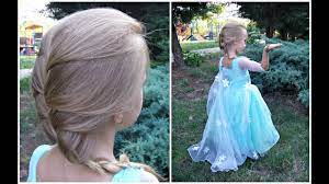 Elsa S French Braid Disney Frozen Youtube Girl Haircuts Elsa Hair Disney Princess Hairstyles
