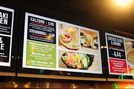 Led Menu Boards Digital Menu Boards Menu Board Design Menu Board Restaurant