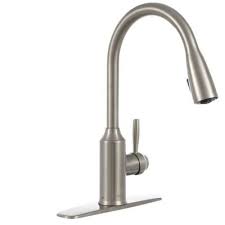 Replace any parts that appear worn or damaged by locating a matching part from your kohler faucet. Glacier Bay Invee Single Handle Pull Down Sprayer Kitchen Faucet In Stainless Steel Fp4a4080ss The Home Depot Kitchen Faucet Kitchen Faucet Parts Faucet Parts