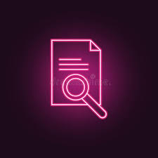 Almost files can be used for commercial. Search For Documents Icon Elements Of Crime Investigation In Neon Style Icons Simple Icon For Websites Web Design Mobile App Stock Illustration Illustration Of Graphic Design 136738958