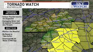 Jan 01, 2001 · spc current tornado/severe thunderstorm watches page. Severe Weather Threat Drops For Mountains Tornado Watch Issued For Upstate Wlos