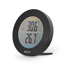 Baldr Wireless Indoor Outdoor Thermometer Black Review Outdoor Thermometer Wireless Thermometer Thermometer
