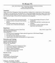 Resume tips for specific fields arts and communication. Hotel Management Trainee Resume Example Trainee Resumes Livecareer