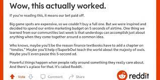 Reddit Bought A Five Second Super Bowl Spot Celebrating Gamestock The Verge The super bowl is still available to you in a number of. reddit bought a five second super bowl