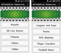 Soccer live scores and results, cups and tournaments are also provided with goal scorers, soccer halftime results, red cards, goal alerts and. All Football Live Fixtures Live Scores News Apk Download For Android Latest Version Com Mrniloy Football