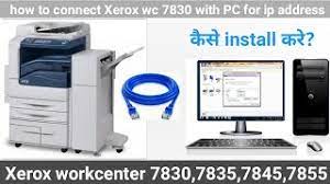 User manual, user information, specifications, installation and operation manual, specification Install Xerox Workcenter 7830 7835 7845 7855 Network Printer By Ip Address Install Ps Driver Youtube