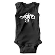 Mmsssjq6 Causal Motocross Infant Baby Boys Girls Crawling Clothes Sleeveless Romper Bodysuit Onesies Jumpsuit Black Buy Online In Angola At Angola Desertcart Com Productid 66875236