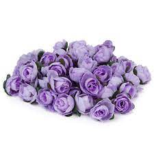 A rose open looks like a poppy flower (they are blood red with black in the middle) when they are closed they sort of twirl from the middle outward. 50pcs 3cm Artificial Roses Flower Heads Wedding Decoration Light Purple Buy From 6 On Joom E Commerce Platform