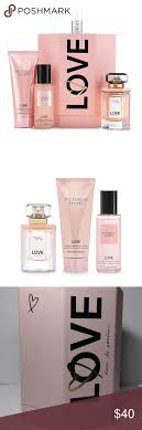 Victoria Secret Love 3 Piece Perfume Set New New In Package Victoria Secret Love 3 Piece Set It Comes With Victoria Secret Makeup Perfume Set Fragrance Lotion