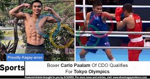Four of the nine filipinos qualified for the olympics are from boxing. Boxer Carlo Paalam Of Cdo Qualifies For Tokyo Olympics