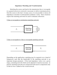 Fill out your details and pay online 3. Chapter 5 Impedance Matching And Tuning