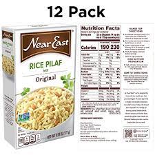 Fluff with a fork and serve. Amazon Com Near East Rice Pilaf Mix Original 6 9 Ounce Pack Of 12 Boxes Grocery Gourmet Food