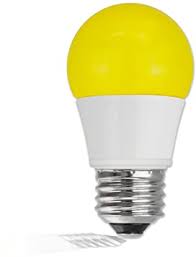 Tcp 5w Equivalent Led Yellow Bug Light Bulbs Non Dimmable Amazon Com