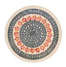 Maybe you would like to learn more about one of these? Polish Pottery Dinner Plate Flower Pattern European Splendor