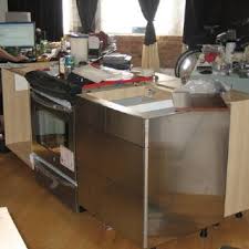 Remove doors, drawers, and movable shelves to make the cabinets lighter and easier to position. A Common Site For Ikea Hacking A Residential Kitchen Ikea Cabinets Download Scientific Diagram