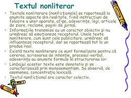 Amazon a lansat o nouă versiune a celui mai scump kindle din portofoliu. Ppt Textul Literar Si Textul Nonliterar Powerpoint Presentation Free Download Id 2914680