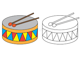 You might also be interested in coloring pages from music & musical instruments category. Drum Coloring Page Educational Game For Preschool Children Stock Vector Illustration Of Icon Level 112852971
