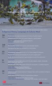 Indigenous History, Languages & Cultures Week