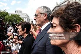 Kevin Maxwell, brother of Ghislaine Maxwell, center, Isabel Maxwell,...  News Photo