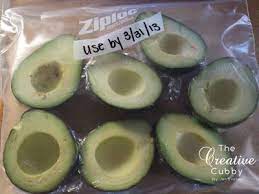 I would go with two inch cubes for a good portion size. How To Freeze Avocados Freeze Avocado Avocado Recipes Frozen Food