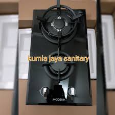 Kompor ini berbahan tempered glass dengan ketebalan 8 mm yang juga tahan benturan dan dapat menahan beban hingga 100 kg. Jual Kompor Tanam Modena Bh 1325 Kompor Tanam Dua Tungku Kaca Modena Jakarta Barat Kurnia Jaya Sanitary Tokopedia