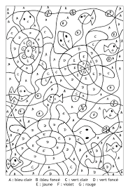les coloriages magiques sont des dessins ou chaque zone est a colorier d 39 une coule coloriage magique gs imprimer noel coloring pictures marvel