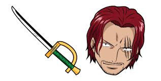 ❤ get the best one piece shanks wallpapers on wallpaperset. One Piece Shanks And Sword Cursor Custom Cursor