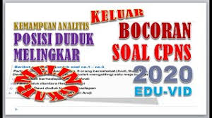 Melakukan demonstrasi secara anarkis c. Soal Asli Cpns 2020 Posisi Duduk Melingkar Kemampuan Analitis Berdasar Fr Youtube