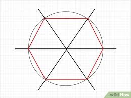 Das geht, sogar recht einfach! Ein Sechseck Zeichnen Wikihow