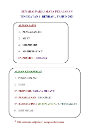 Ujian pra atau ujian kelayakan akan dijalankan di sesetengah negeri. Syarat Kemasukan Tingkatan 6 Kkhs Sesi 2021 äºšåº‡ä¸­å­¦