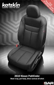 Katzkin Custom Leather Auto Interiors Leather Seat Covers Nissan Pathfinder Leather Seat Covers Pathfinder