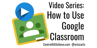 Find apps and resources from google you can use in your classroom today. Control Alt Achieve Video Series How To Use Google Classroom