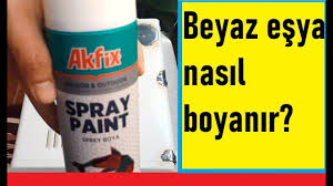 Beyaz Esya Boyama Nasil Yapilir Beyaz Esya Beyazlatmak Beyaz Esya Boyasi Beyaz Esya Kaplama Yenileme Youtube