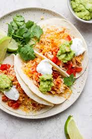 Große auswahl an taco seasoning. Easy Crockpot Chicken Tacos Best Crockpot Shredded Chicken Tacos Fit Foodie Finds