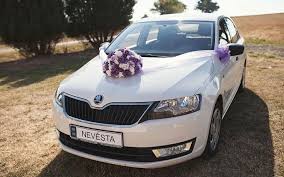 Image result for svatební  výzdoba auta