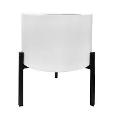 Blooms 12 6 Inch W X 14 6 Inch H White Metal Planter Stand The Home Depot Canada Find a wide selection of plant stands at great value on athome.com, and buy them at your local at home store.
