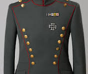 GERMAN WWI M15 FIELD GRAY ROYAL PRUSSIAN UHLAN REGIMENT TUNIC