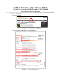 Check spelling or type a new query. Pdf Panduan Penggunaan Ojs Penulis Author Jurnal Riset Dan Aplikasi Mahasiswa Informatika Jrami Wawan Rawan Academia Edu