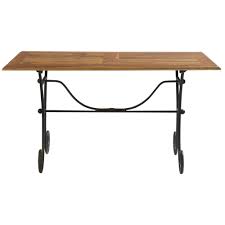 Dining Table 140 Cm Luberon Maisons Du Monde Salle A Manger Bois Table Salle A Manger Luminaire Maison Du Monde