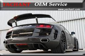 Car Styling Auto Accessories Carbon Fiber Rear Trunk Gt Spoiler Fit For 2008 2014 R8 Ppi Razor Style Gt Wing Audi Gtr Audi R8