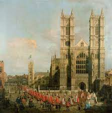 Shop with confidence on ebay! Procession Of The Knights Of The Bath By Canaletto Architecture Painting Abstract Canvas Painting Westminster Abbey