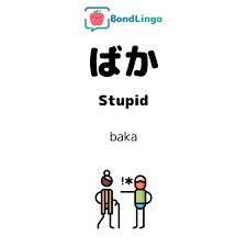 Baka (馬鹿, ばか in hiragana, or バカ in katakana) means fool, or (as an adjectival noun) foolish and is the most frequently used pejorative term in the japanese language. Learn How And When You Use Rude Words In Japanese