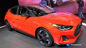 On paper, the new car hasn't changed much. 2019 Hyundai Veloster Turbo Exterior And Interior Walkaround Debut 2018 Detroit Auto Show Youtube