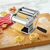 You can make lasagne, fettuccine and tagliolini pasta shapes and it is compatible with 12 other extra accessories. 1