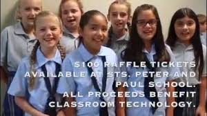We are committed to living the challenge of the gospel message. Only 350 Tickets Will Sts Peter Paul Catholic School