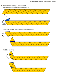 You've just made a specialist word newsletter template at no expense! Custom Hexaflexagon Folding Instructions 2 Origami Crafts Paper Crafts Stem Crafts