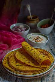 Besan Masala Roti Roti Made Of Gram Flour Besan The Magic Saucepan