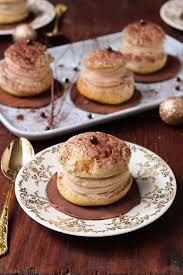 Choux De Fetes Poires Creme De Marrons Recette Dessert Creme De Marron Et Alimentation