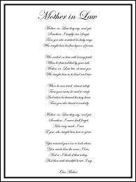 Wedding Day Mother In Law Poem Diy Printable Etsy Mother Poems Gifts For Wedding Party Wedding Day